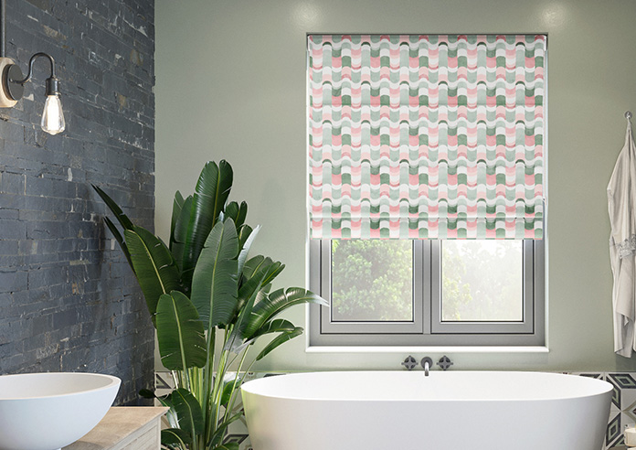 Castillo Velvet, Mystic - Motorised Roman Blind - Image 3
